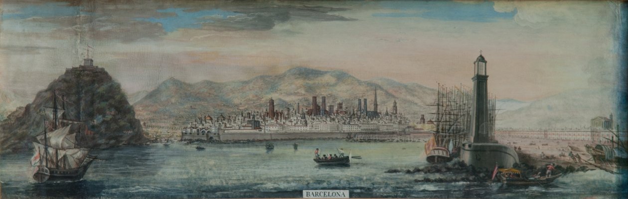 Barcelone depuis l
