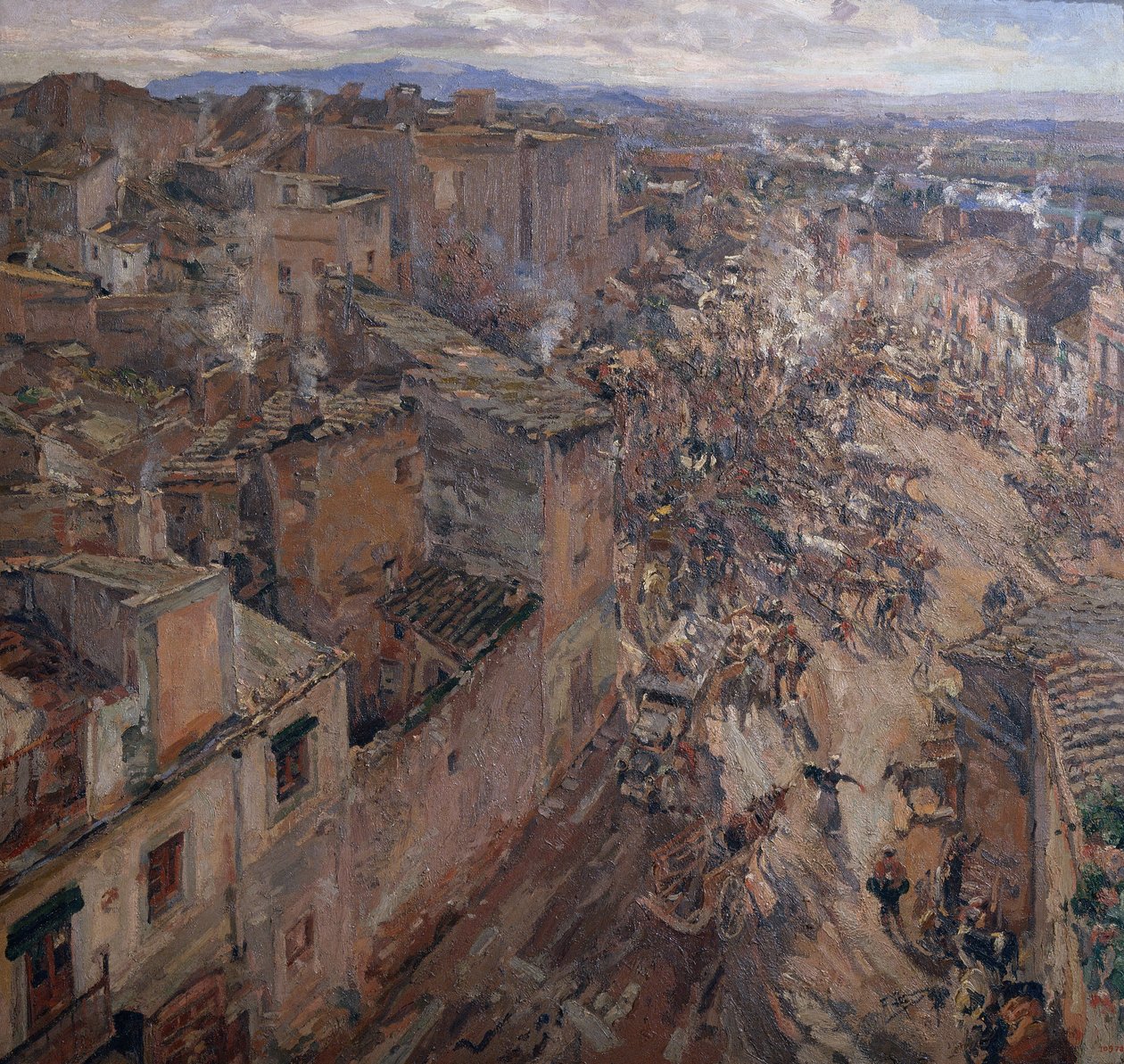 Jour de marché à Torroella - Francesc Gimeno