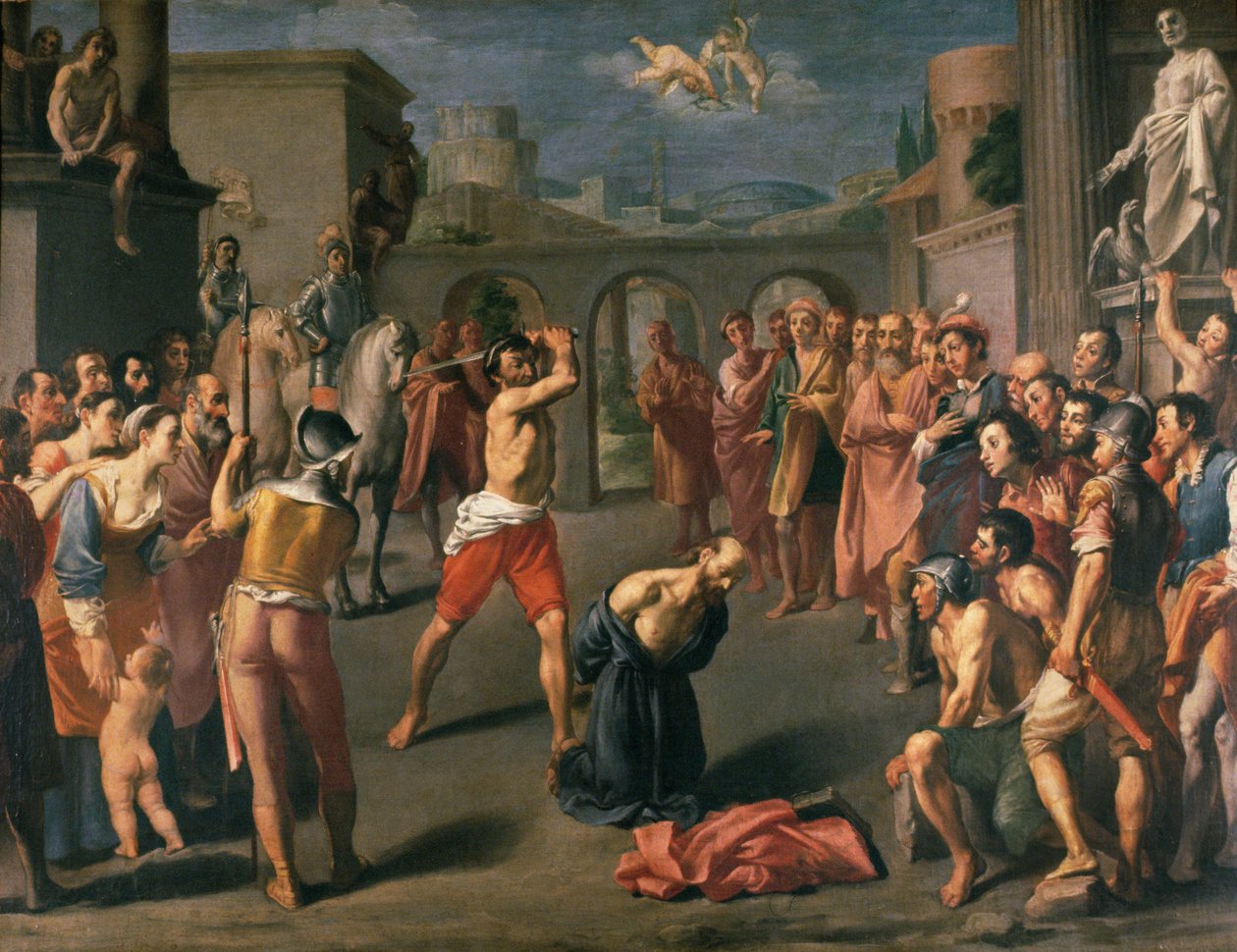 Le Martyre de Saint Paul - Franceschino Carracci