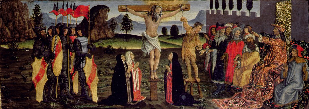 La Crucifixion (détail) - Francesco Botticini