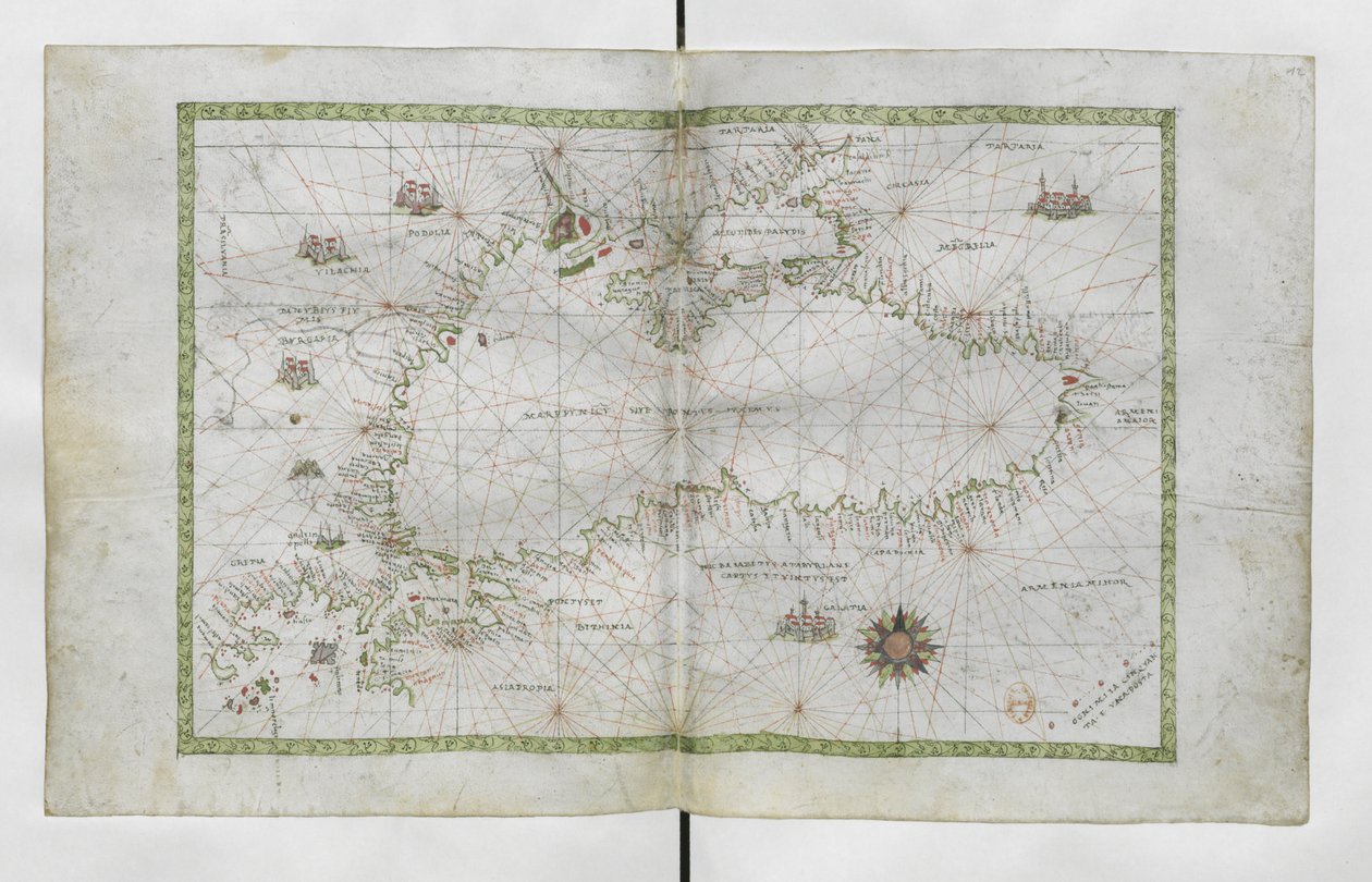 Mer Noire par Atlas nautique du monde - Francesco Ghisolfi