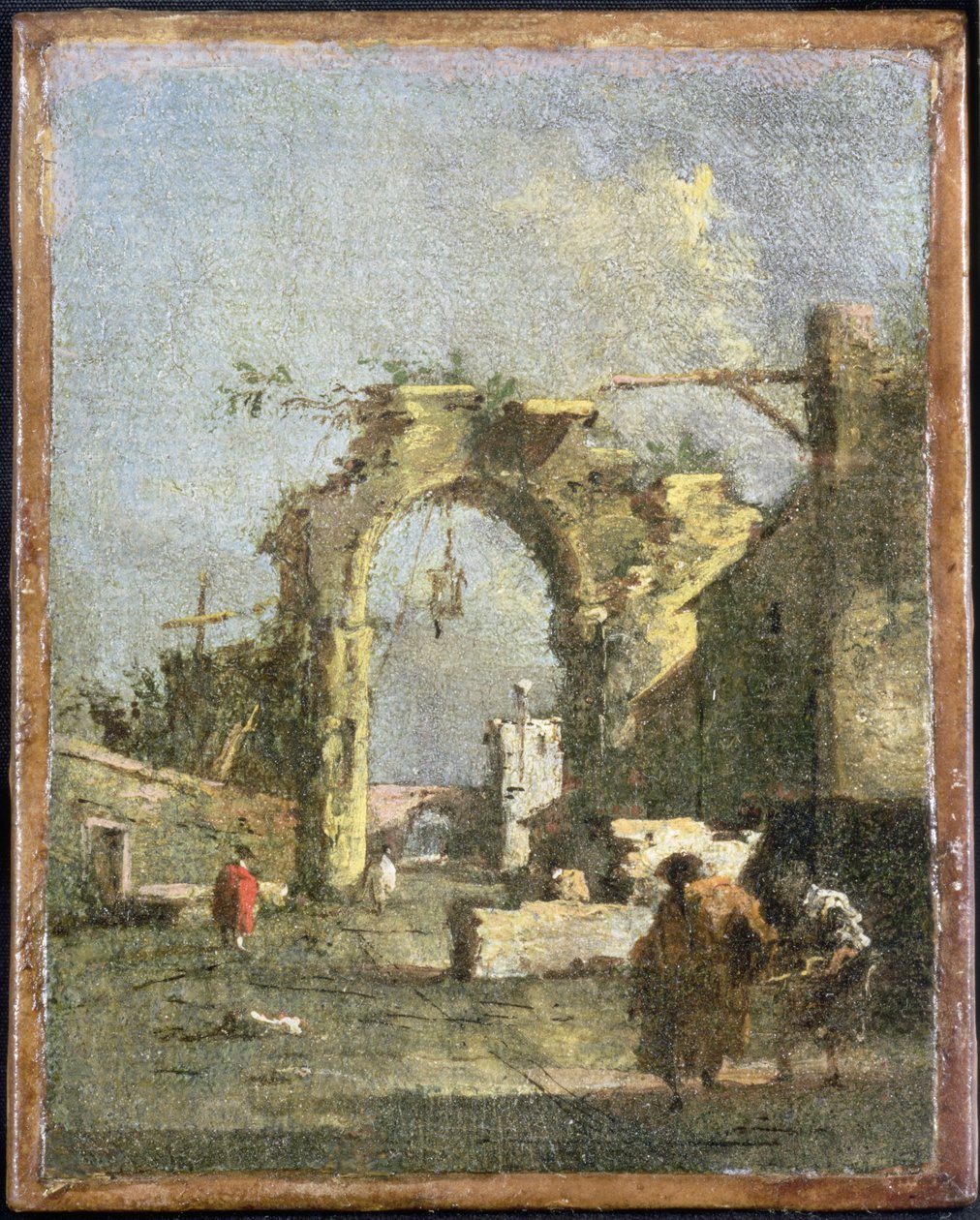 Un caprice - Ruines, XVIIIe siècle - Francesco Guardi