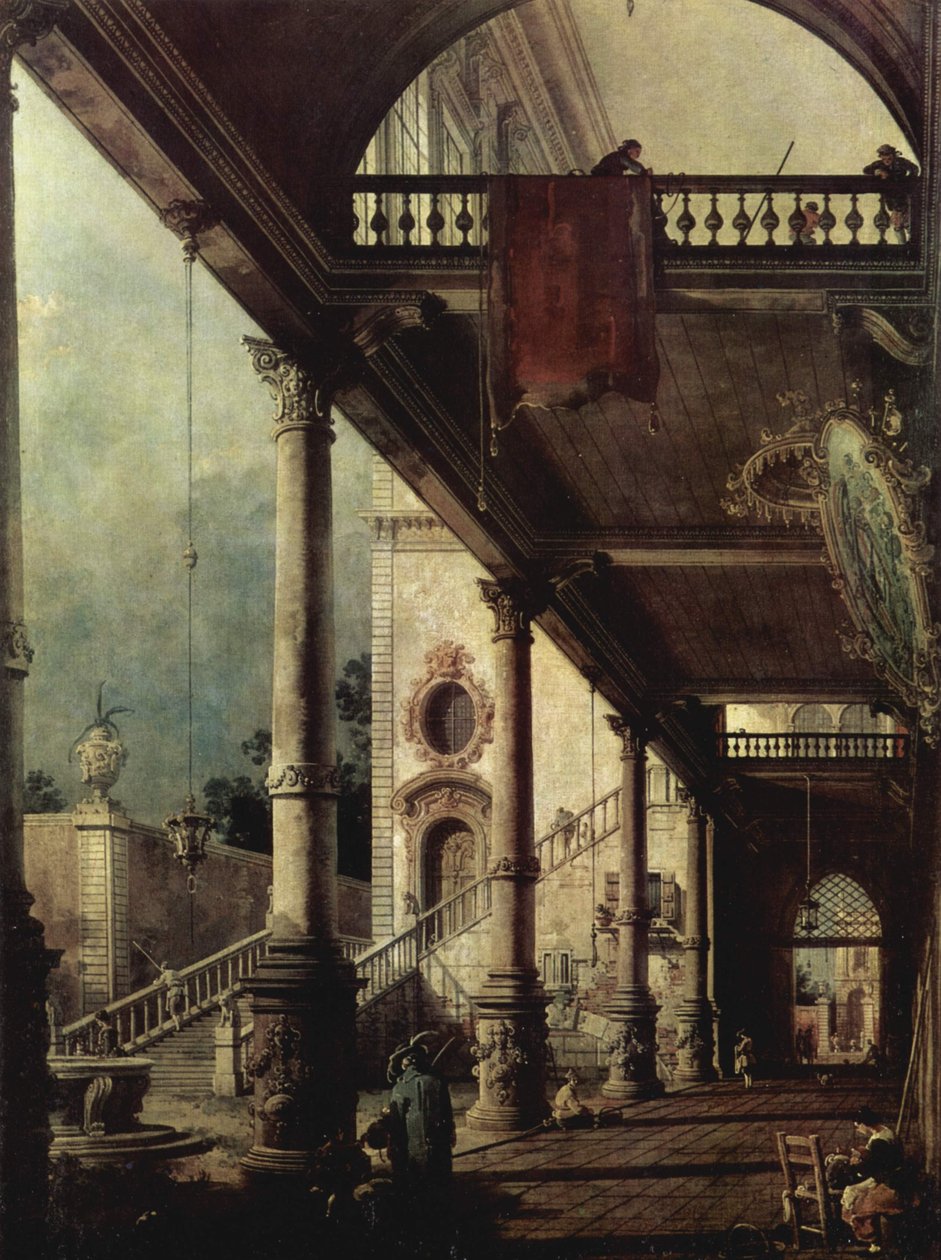 La galerie - Francesco Guardi