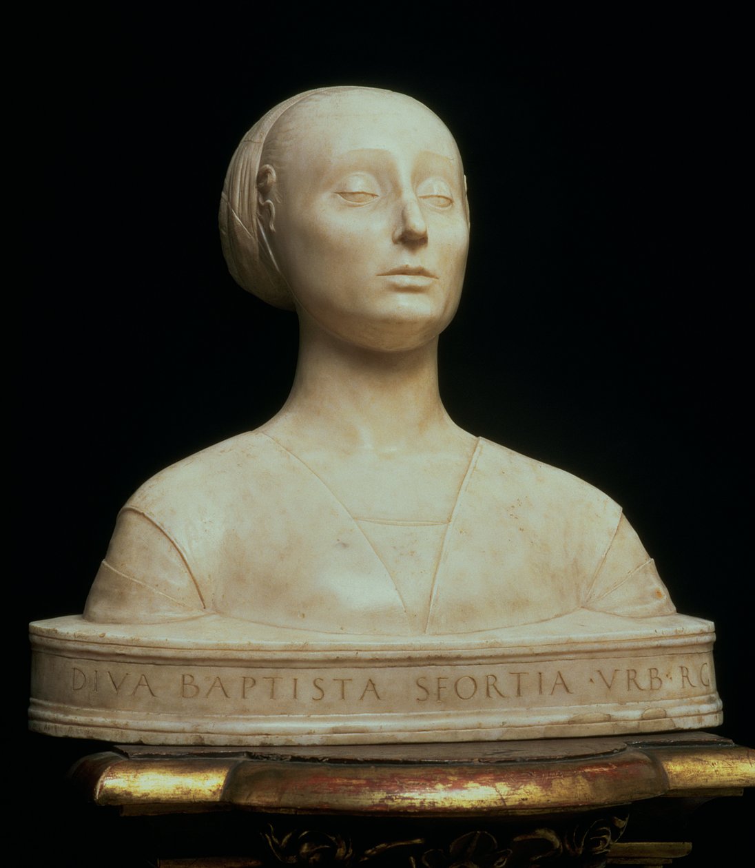 Buste de Battista Sforza, Duchesse d