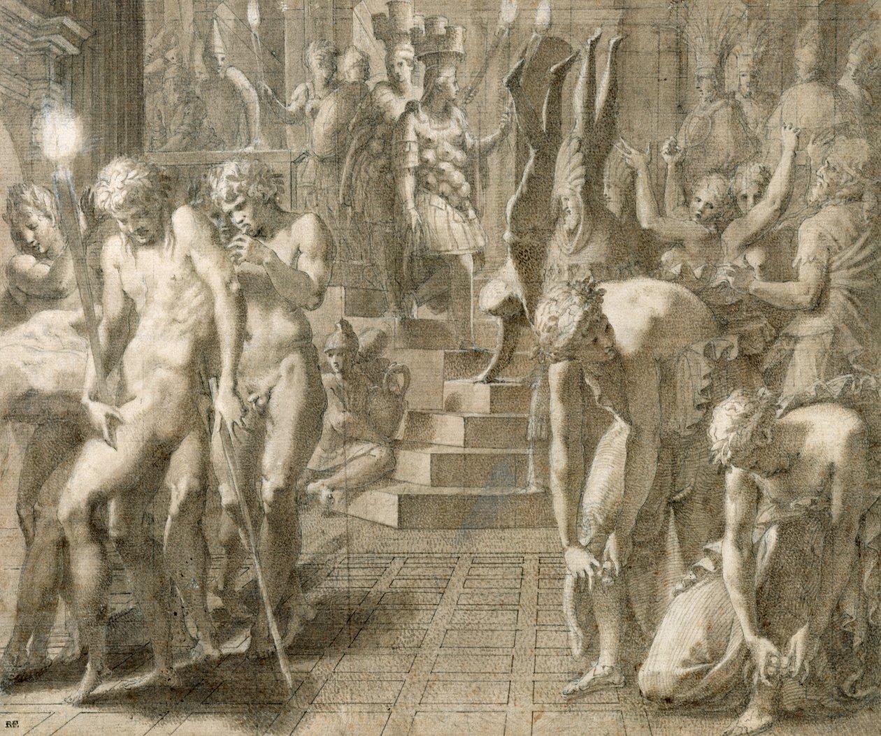 Mascarade à Persépolis - Francesco Primaticcio