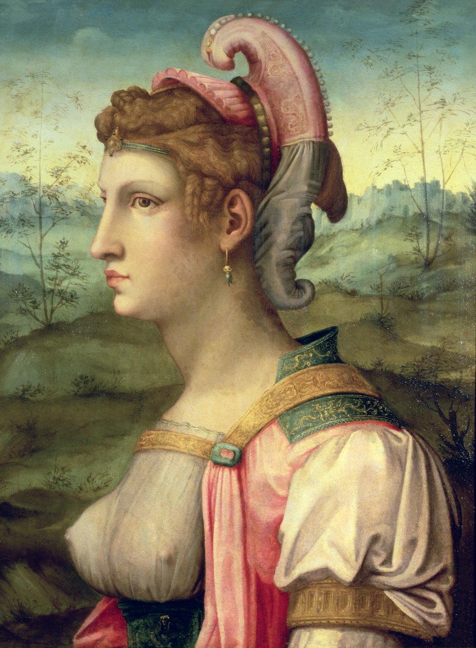 Sibylle, c.1540 - Francesco Ubertini Verdi Bachiacca