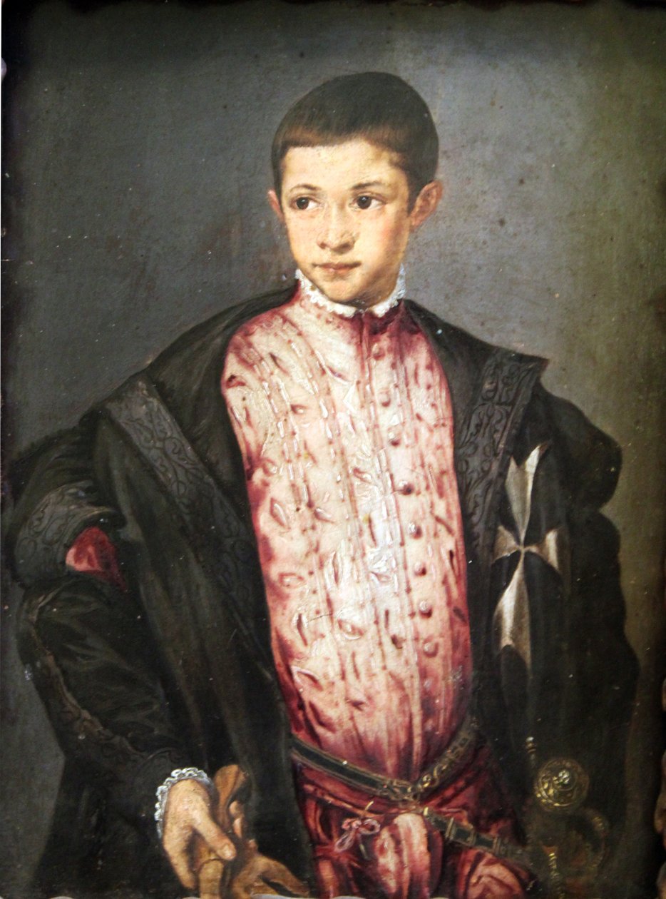 Portrait de Ranuccio Farnese (1530-1565) - Francesco de Rossi
