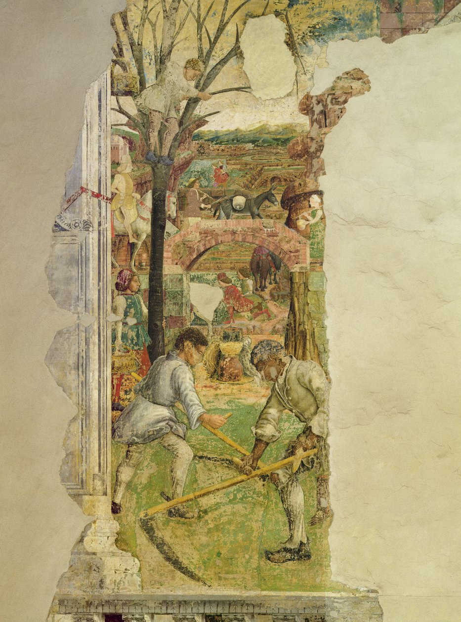 Allégorie de mai : fenaison, 1469-70 - Francesco del Cossa