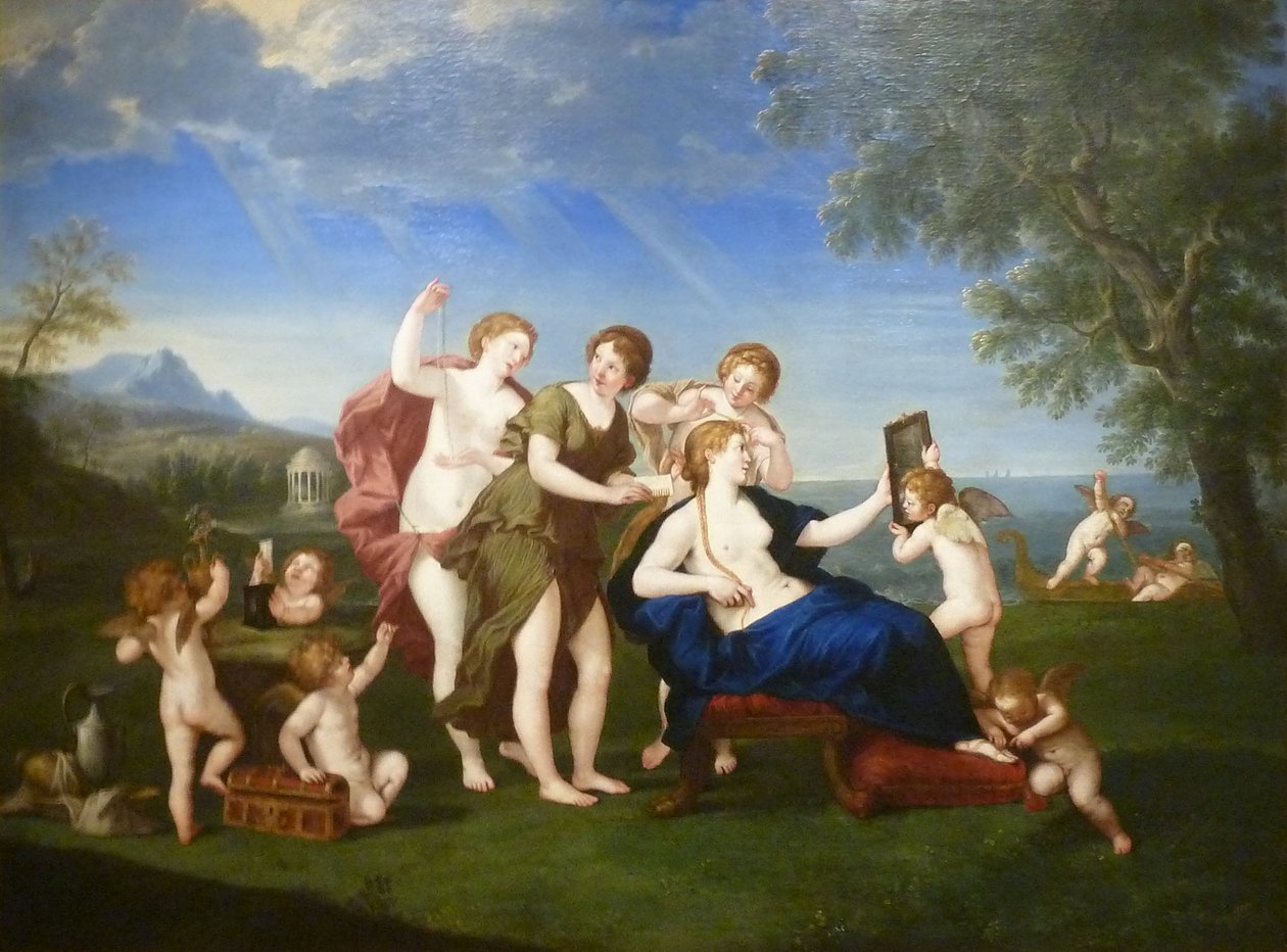 Toilette de Vénus - Francesco Albani
