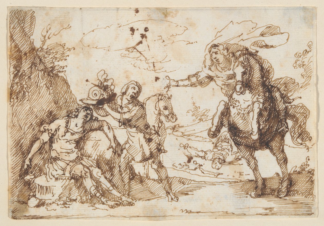 Scène de Tasso - Francesco Allegrini