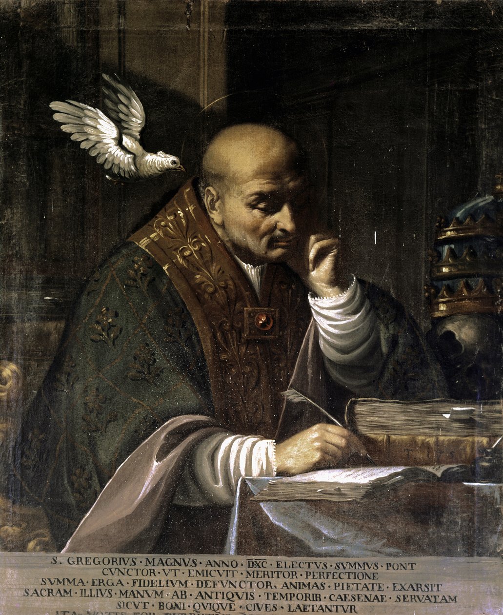 GREGORIUS I,Portrait. 1730-1751 (oil on canvas) - Francesco Andreini