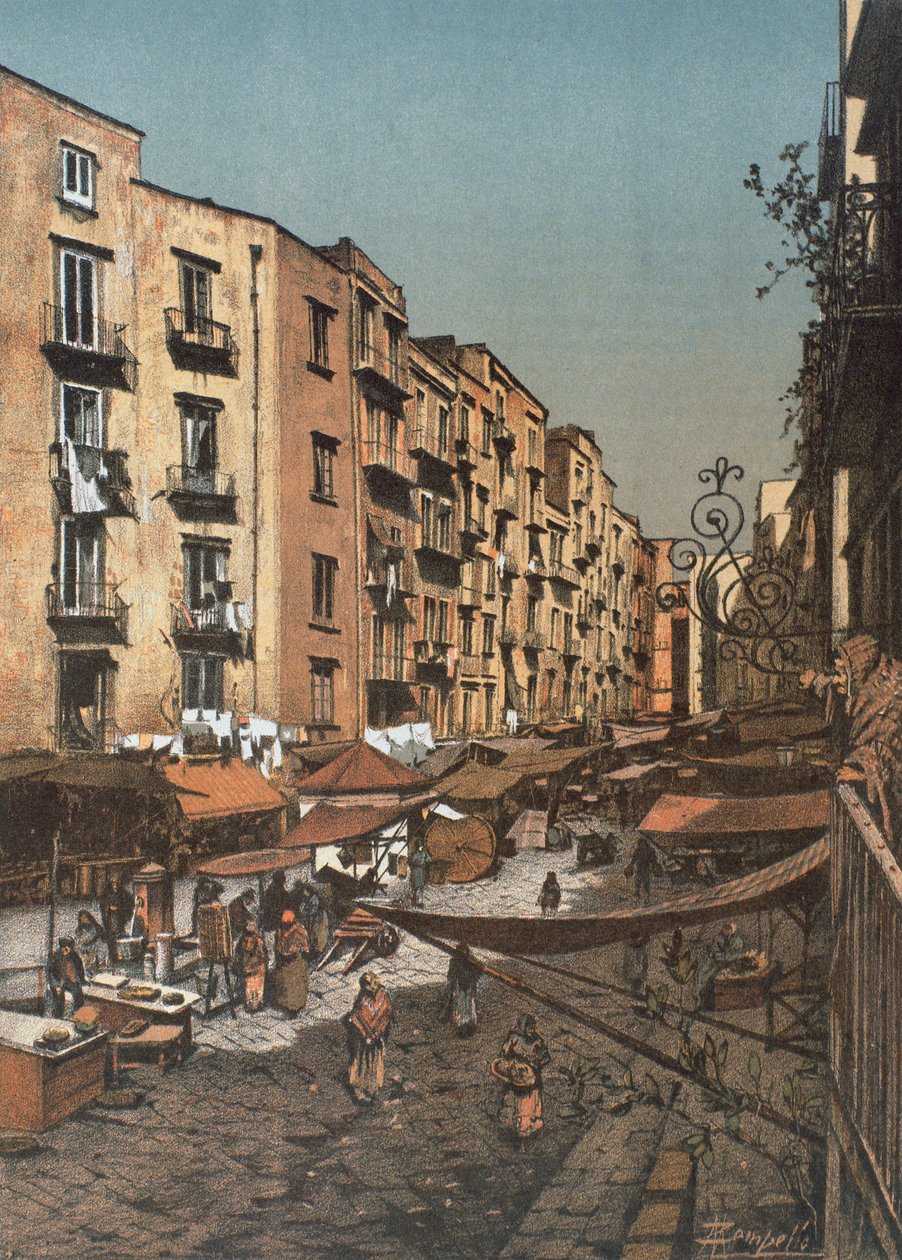 Strada Selleria au Pendino, à Naples - Francesco Aversano