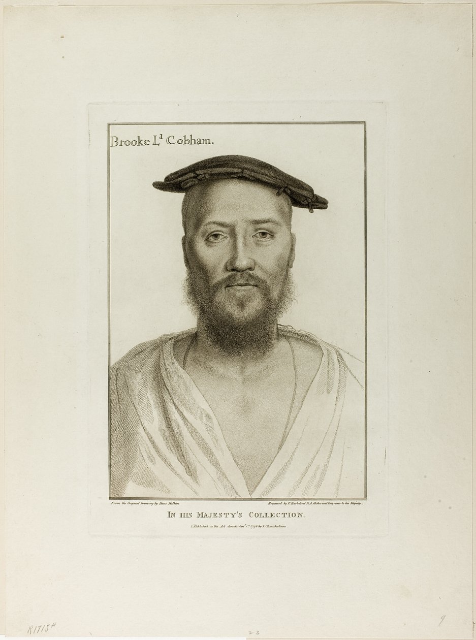 Brooke Lord Cobham - Francesco Bartolozzi