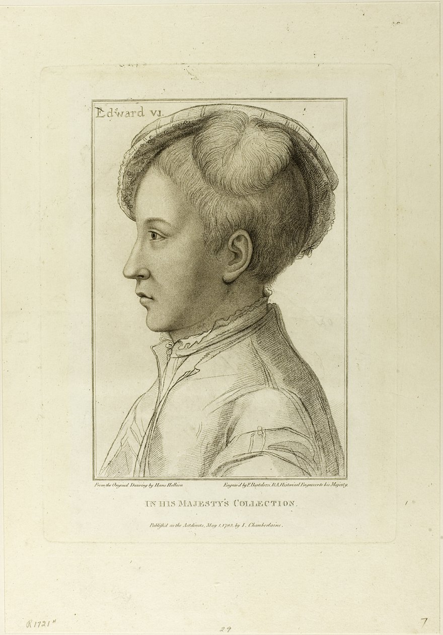 Édouard VI - Francesco Bartolozzi