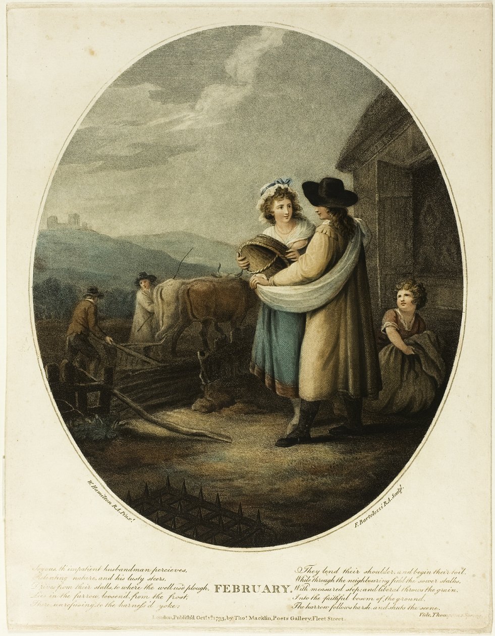 Février - Francesco Bartolozzi