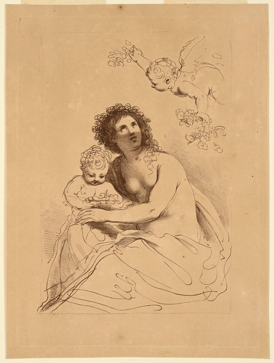Flore avec des garçons - Francesco Bartolozzi