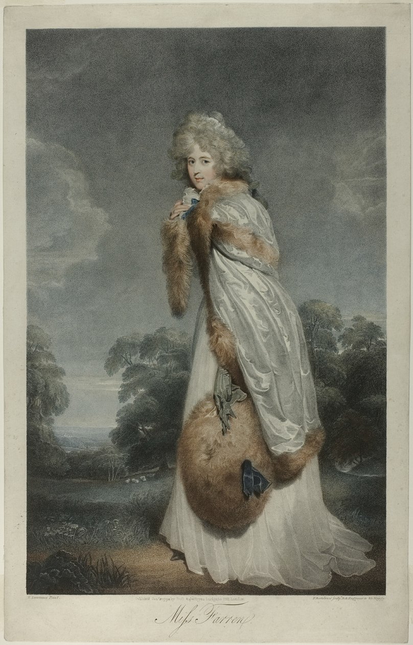 Miss Farren - Francesco Bartolozzi