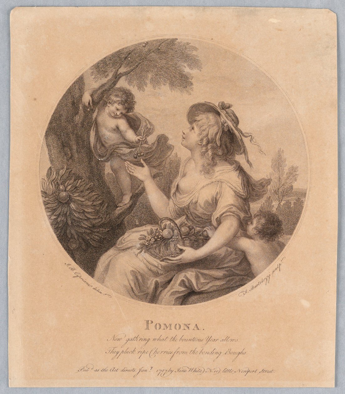 Pomone - Francesco Bartolozzi