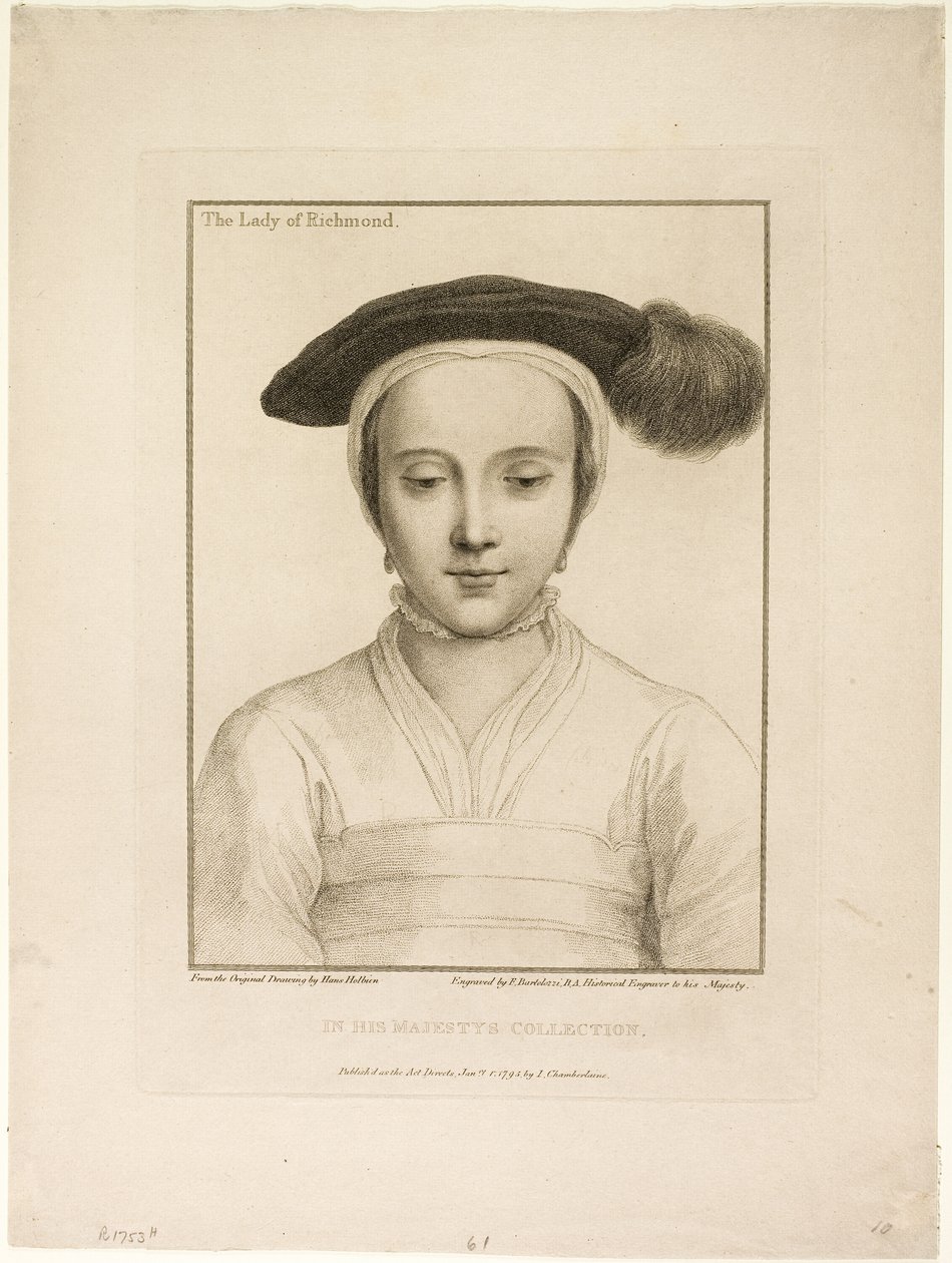 La Dame de Richmond - Francesco Bartolozzi