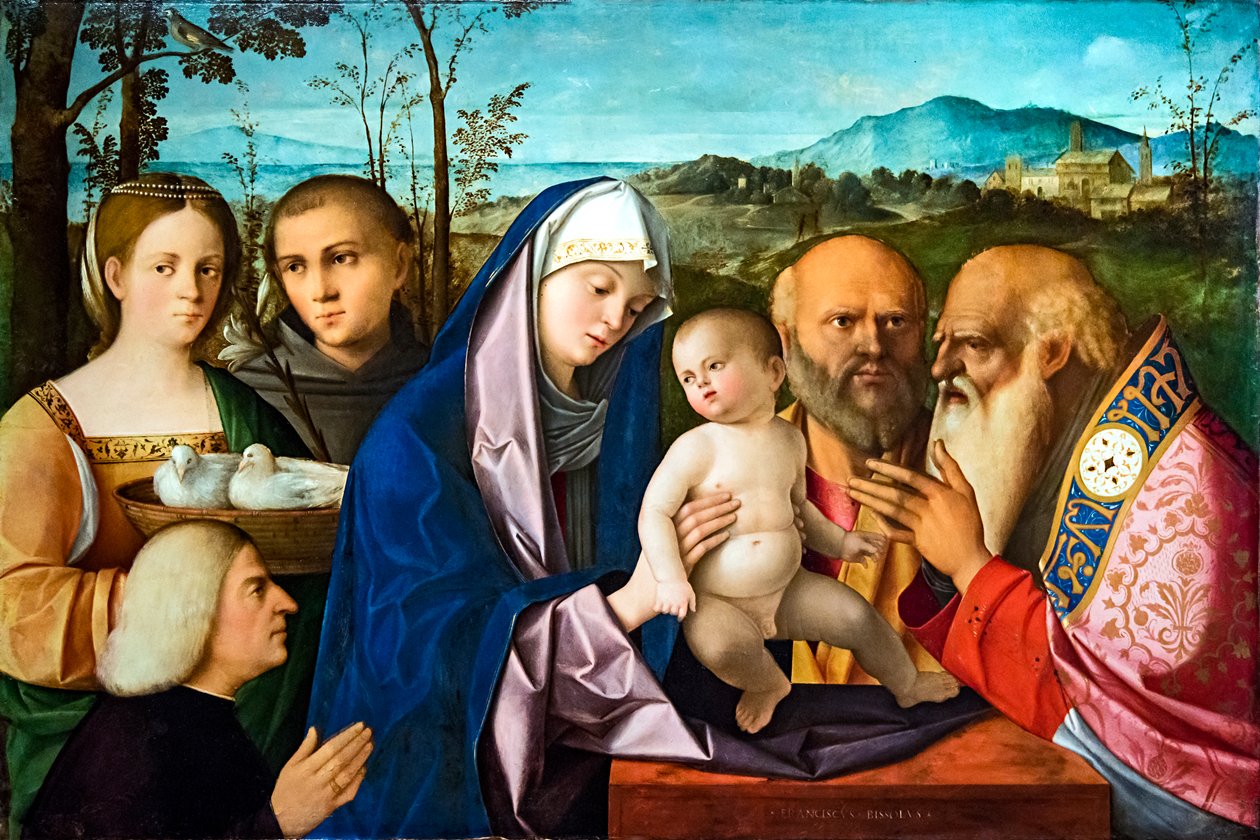Présentation de Jésus au temple - Francesco Bissolo