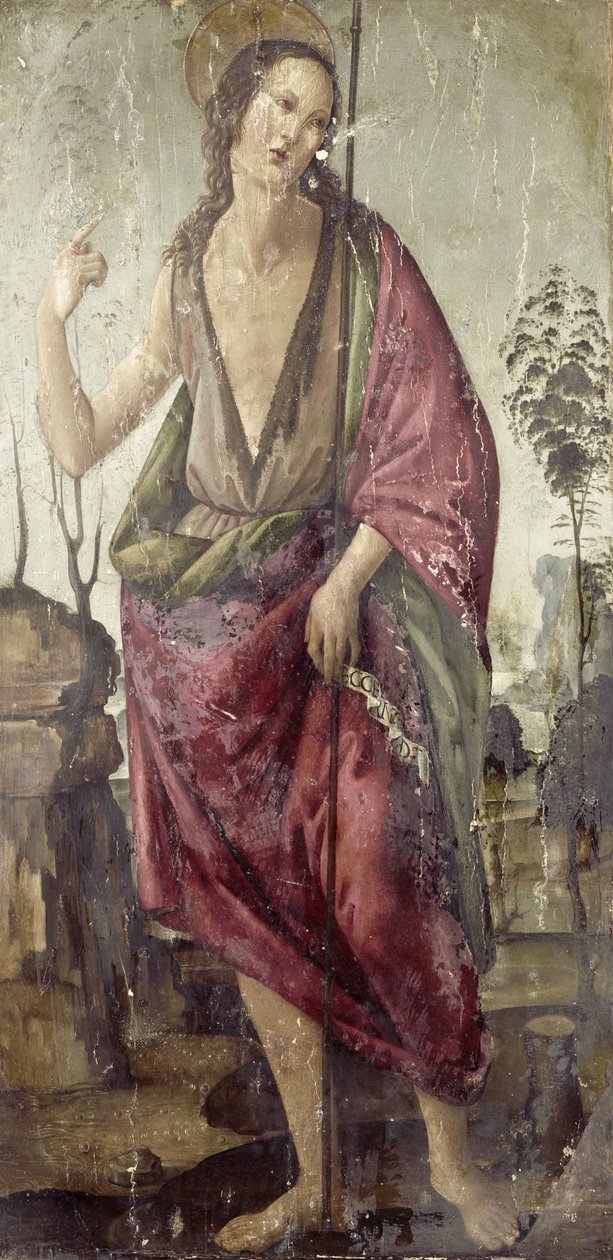 Jean-Baptiste - Francesco Botticini (attributed to)