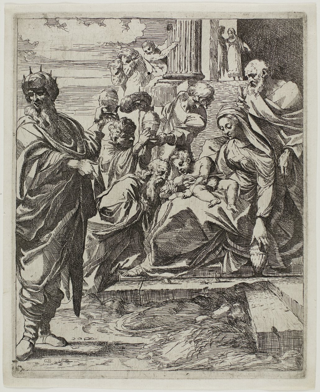 Adoration des Mages - Francesco Brizio