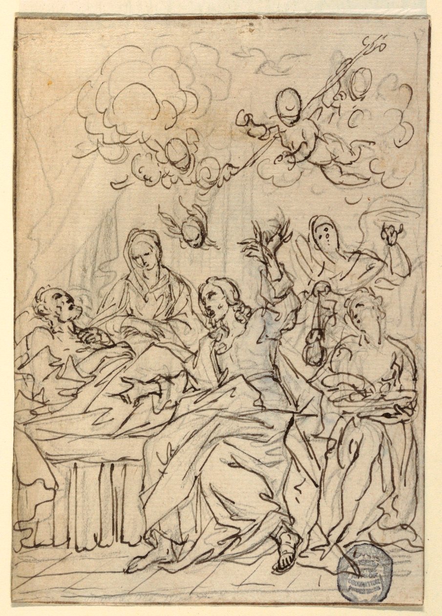Mort de Saint Joseph - Francesco Coghetti