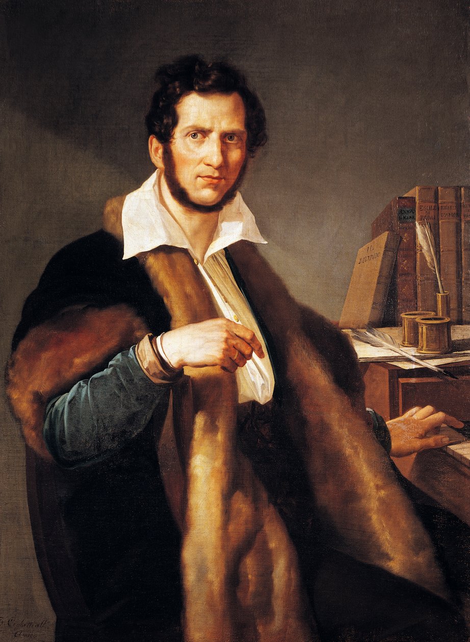 Portrait de Gaetano Donizetti (Bergame) - Francesco Coghetti