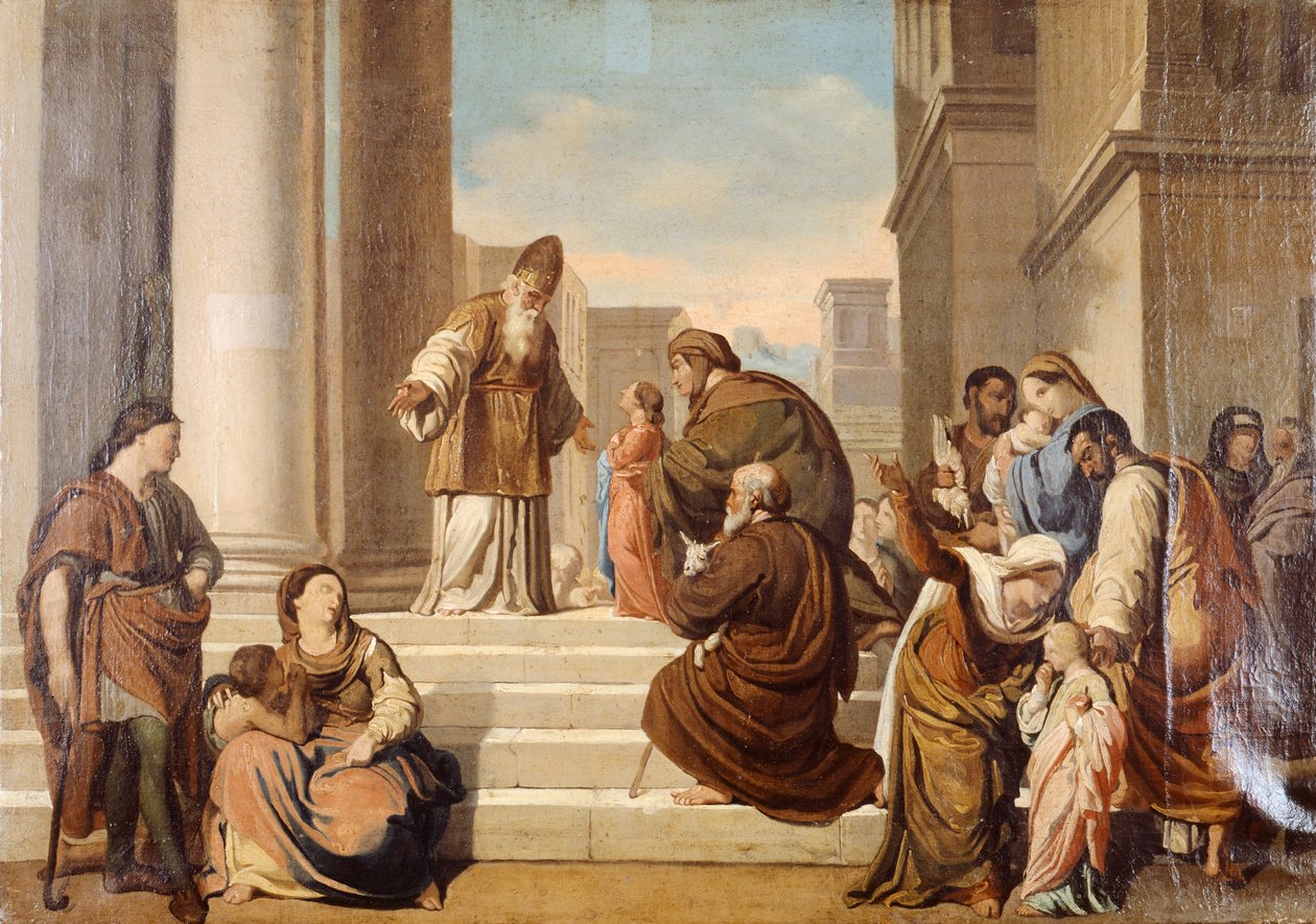 Présentation au Temple, par Francesco Coghetti - Francesco Coghetti