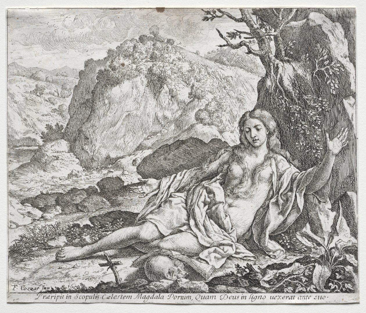 La Madeleine pénitente, 1650 - Francesco Cozza