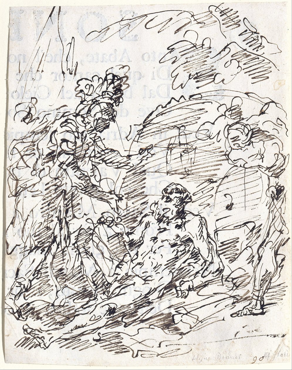 Alexandre et Diogène - Francesco Fontebasso
