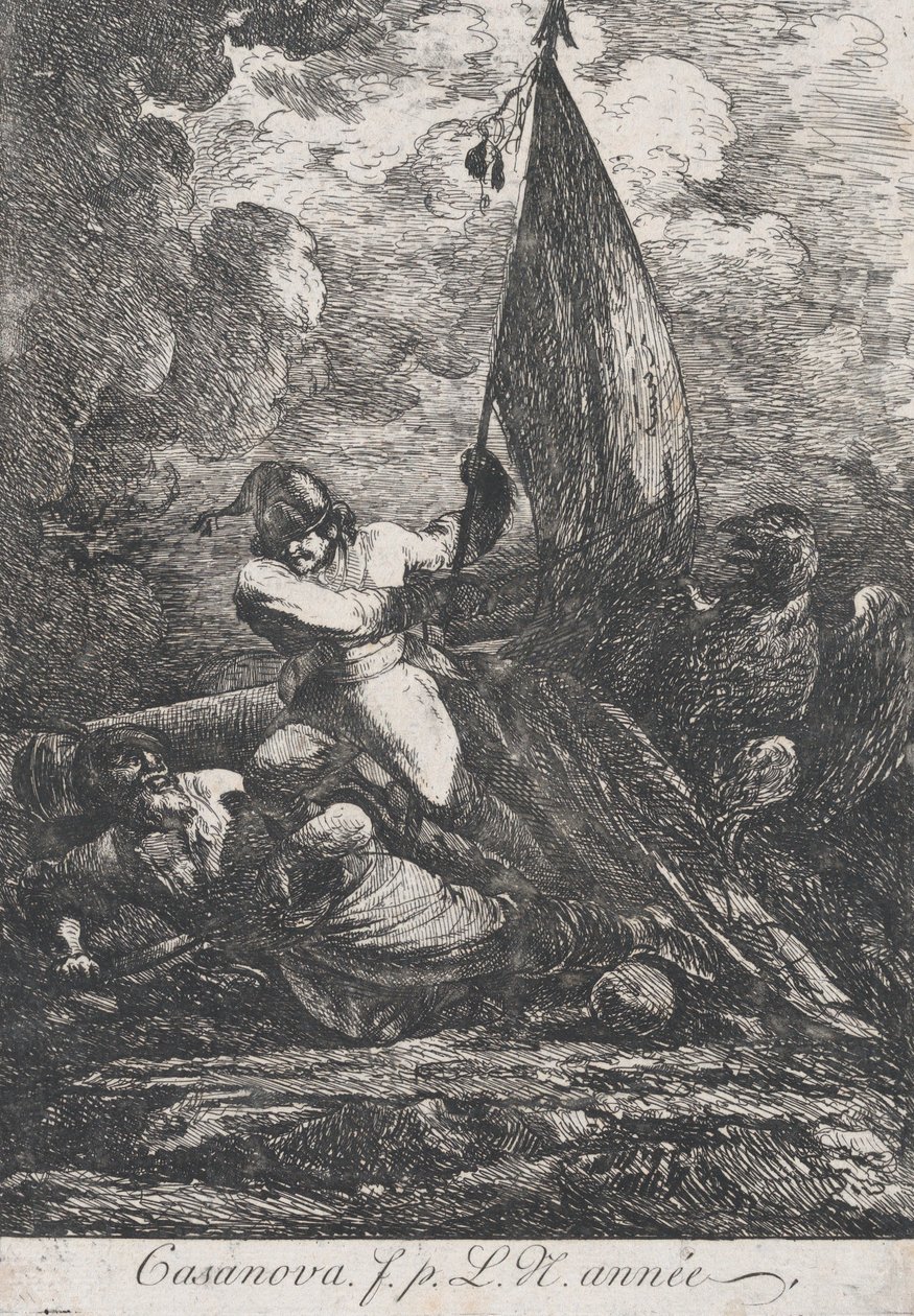 Scène de bataille - Francesco Giuseppe Casanova