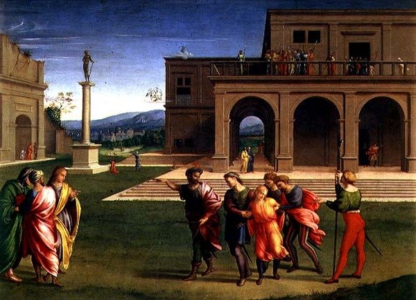 Joseph emmené en prison - Francesco Granacci