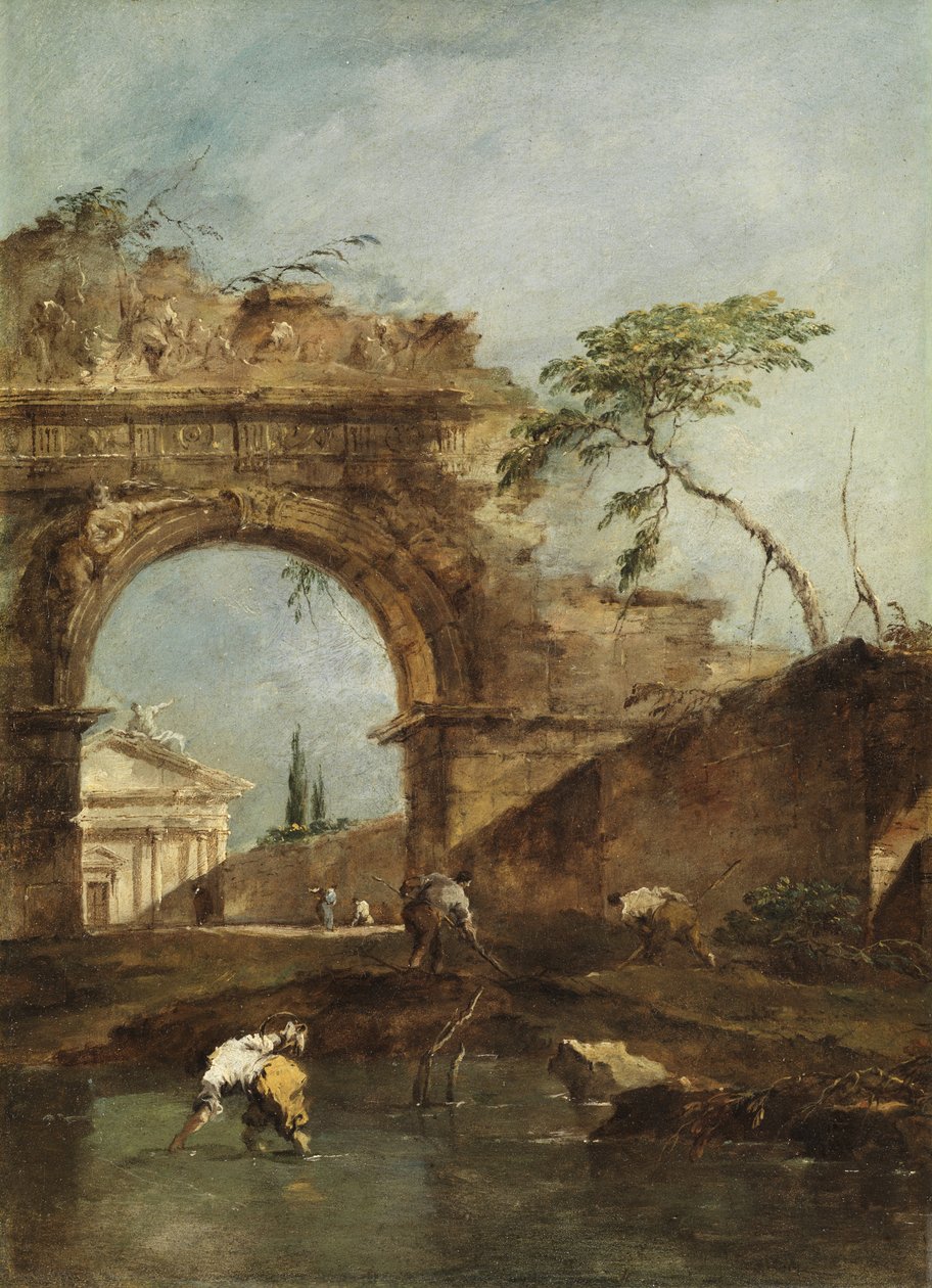 Paysage - Capriccio - Francesco Guardi