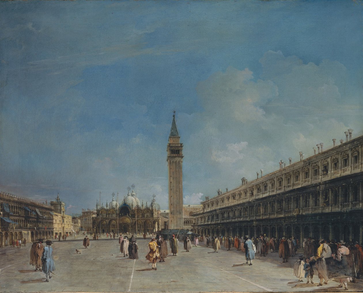 Piazza San Marco, 1760 - Francesco Guardi