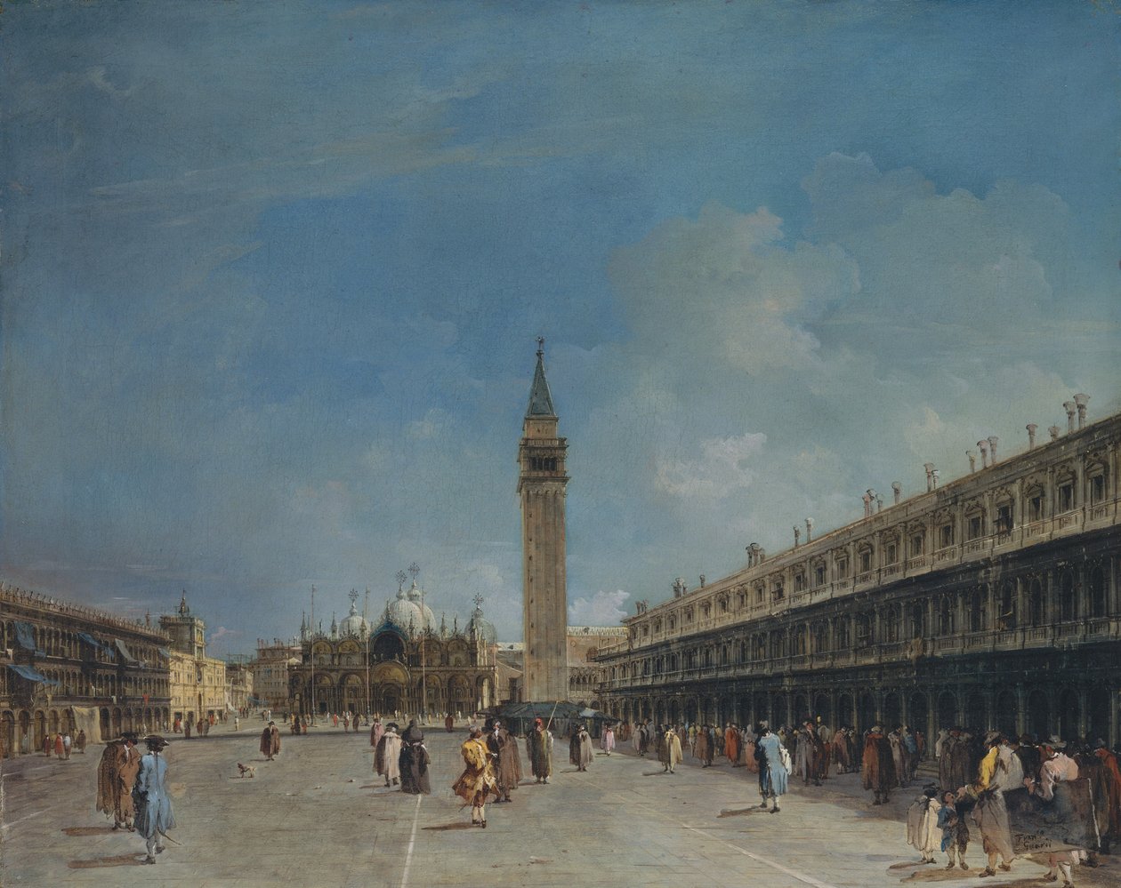 Piazza San Marco - Francesco Guardi