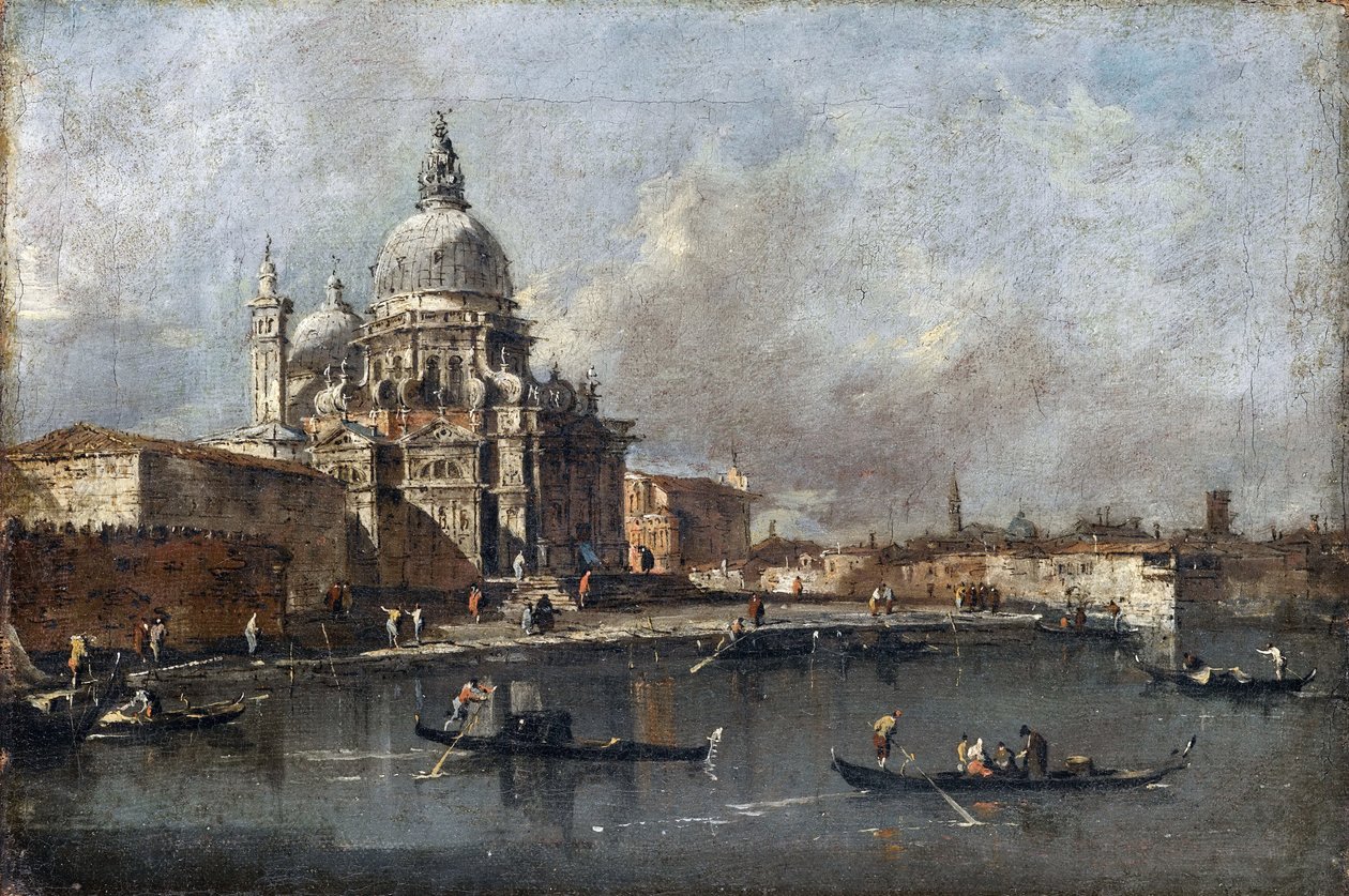 Santa Maria della Salute à Venise - Francesco Guardi