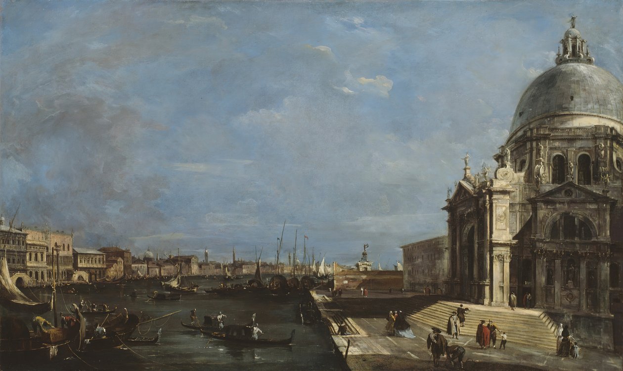 Le Grand Canal, Venise, vers 1760 - Francesco Guardi