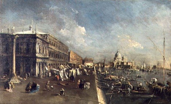 Le Molo, Venise - Francesco Guardi