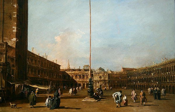 La Piazza San Marco, Venise - Francesco Guardi