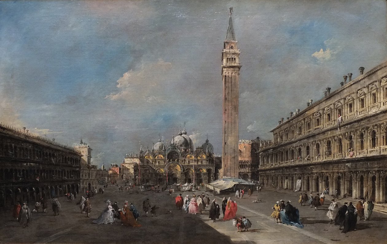 La place Saint-Marc, Venise - Francesco Guardi
