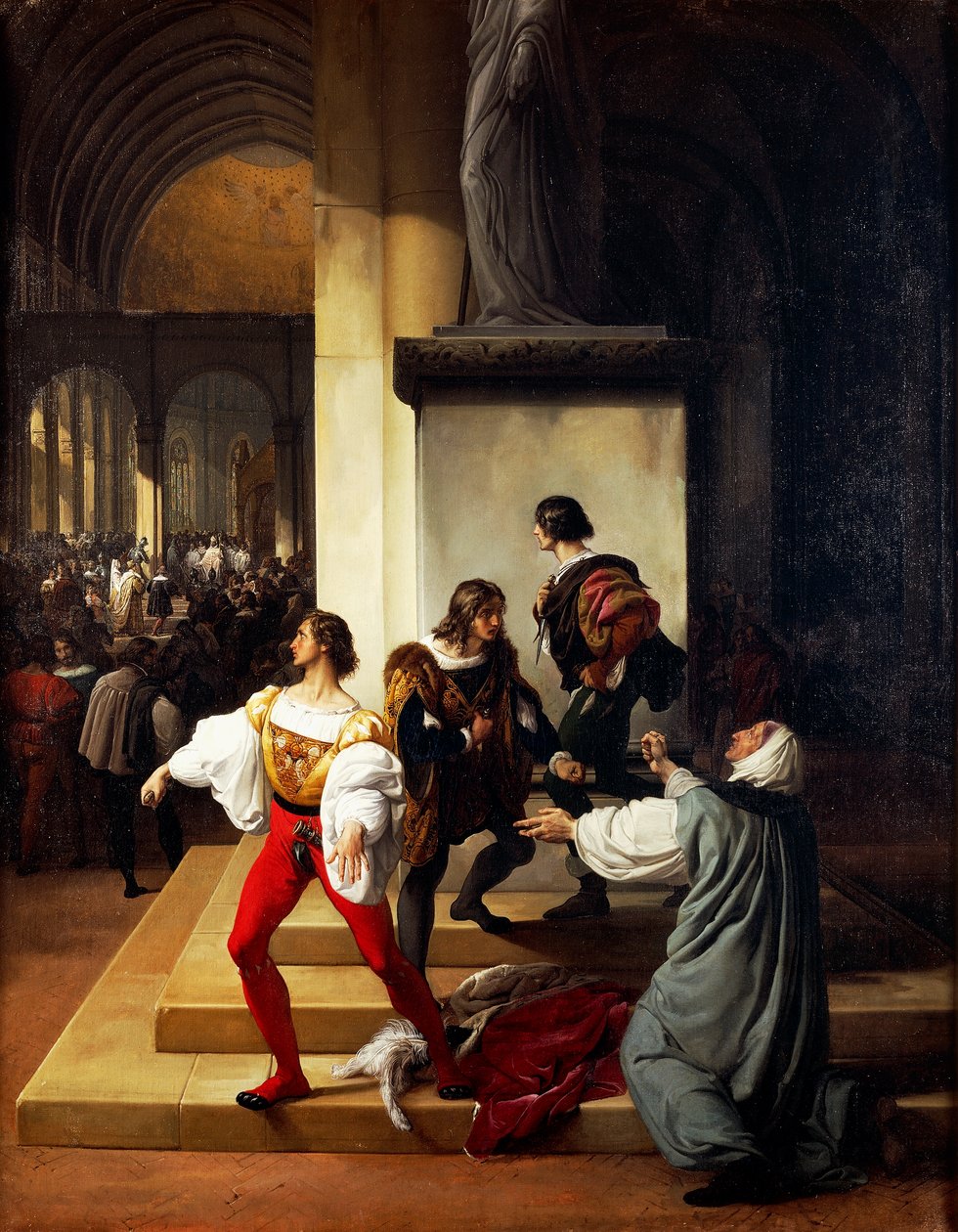 Conspiration de Lampugnani - Francesco Hayez