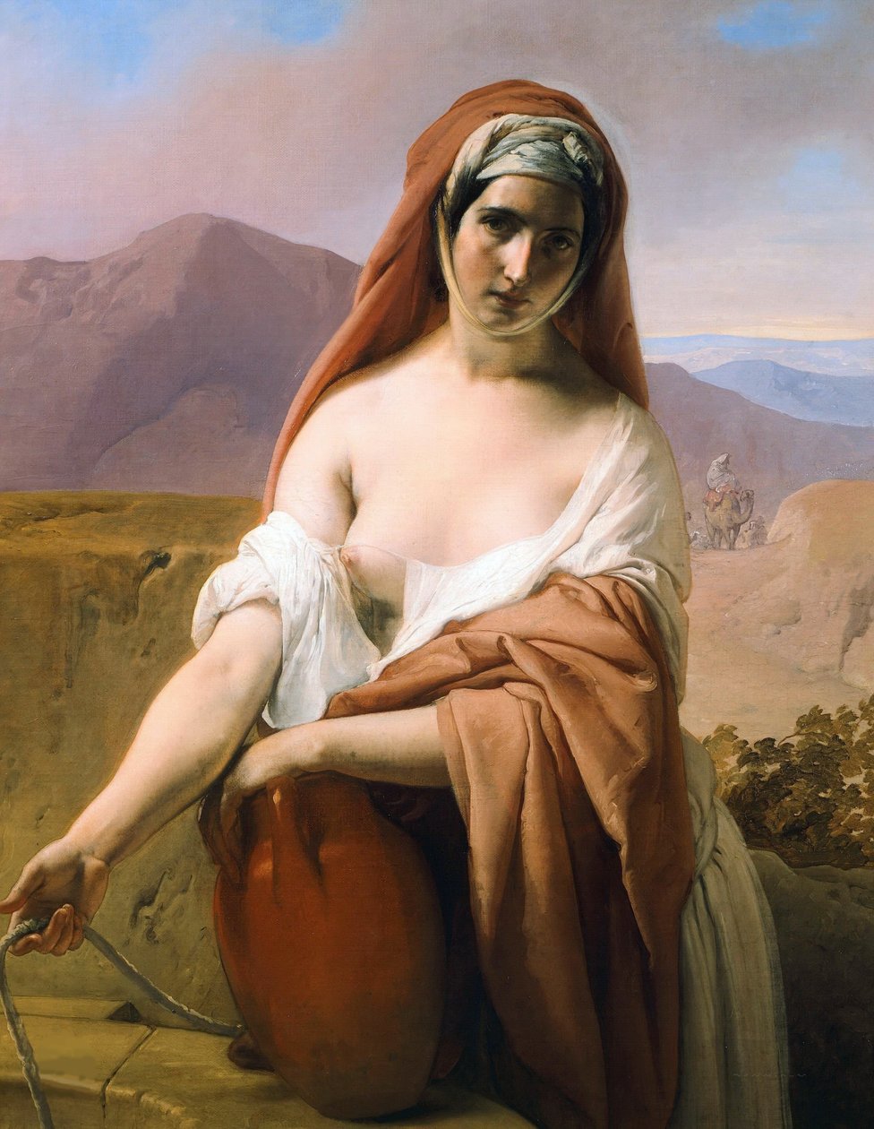 Rebecca au puits, 1848 - Francesco Hayez