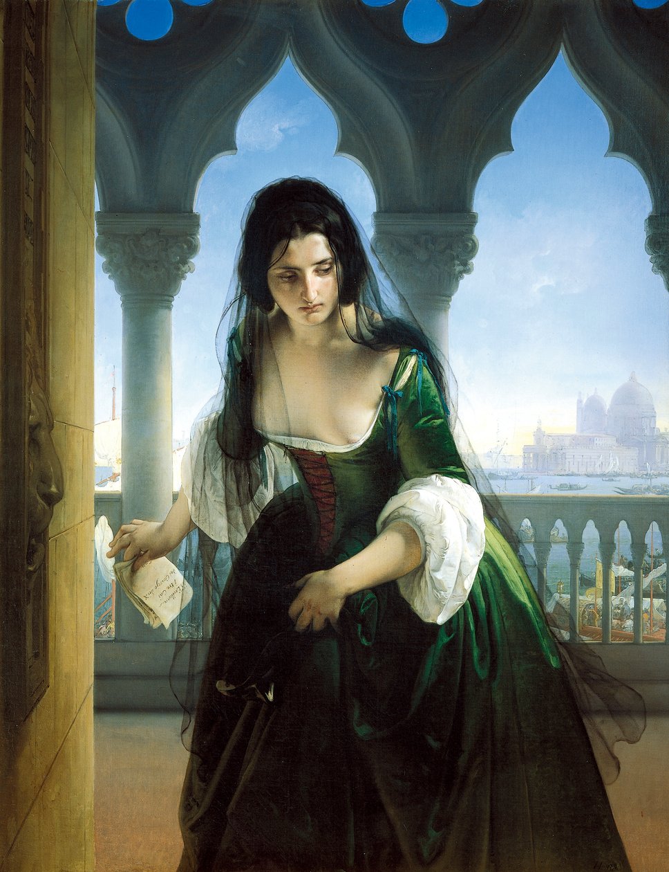Accusation secrète - Francesco Hayez
