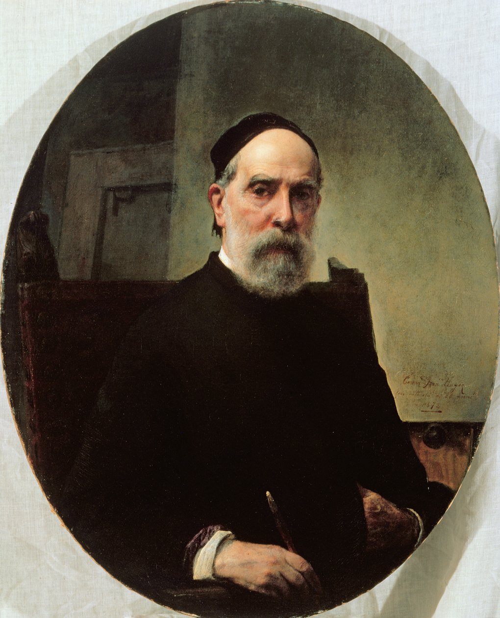 Autoportrait, 1878 - Francesco Hayez
