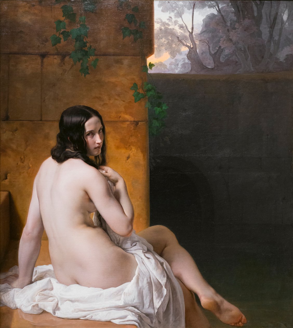 Suzanne au bain - Francesco Hayez