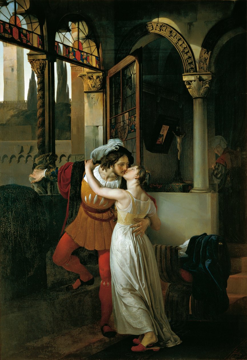 Le dernier baiser de Roméo et Juliette - Francesco Hayez