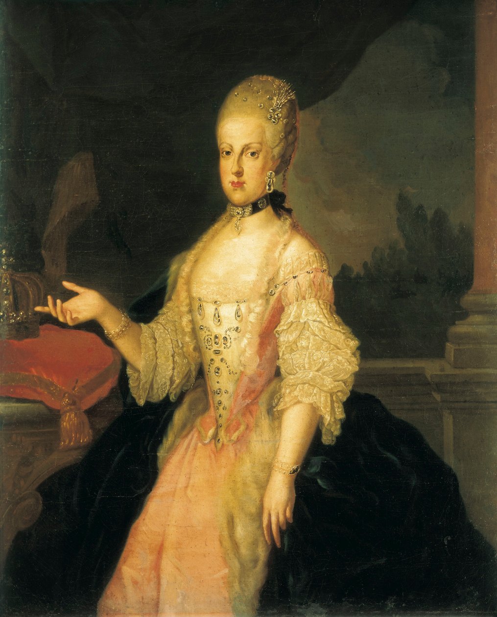 Portrait de Marie Caroline d