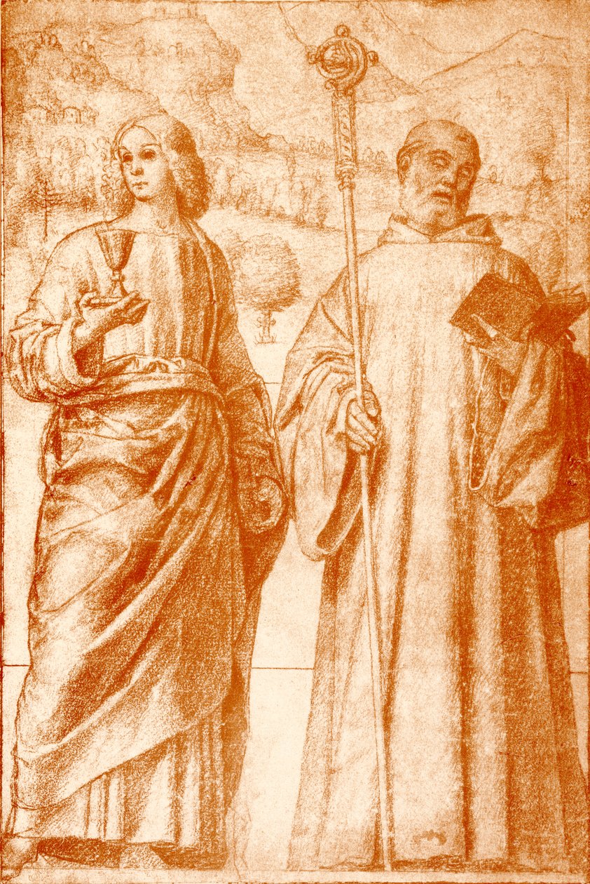 Jean-Baptiste et Saint Benoît - Francesco Morone