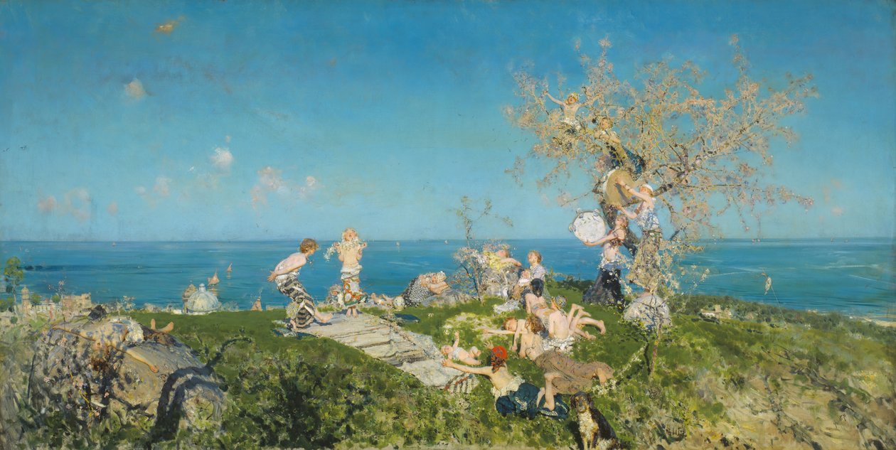 Printemps et amour, 1878 - Francesco Paolo Michetti